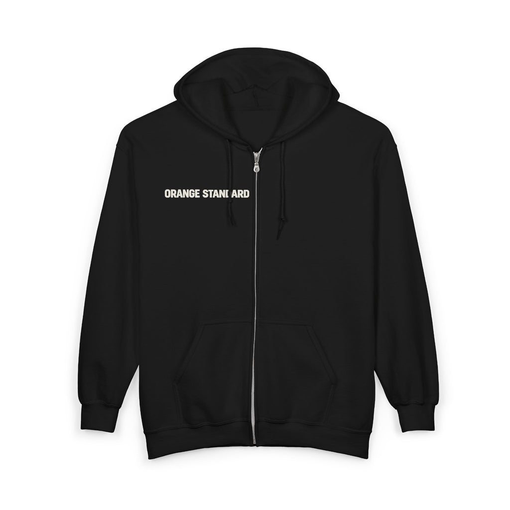 Unisex Heavy Blend™ Full Zip Hooded Sweatshirt "Bitcoin Built"