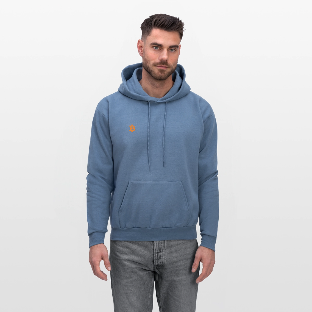 Bitcoin B Hoodie - denim blue