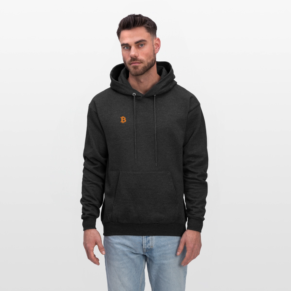 Bitcoin B Hoodie - charcoal grey