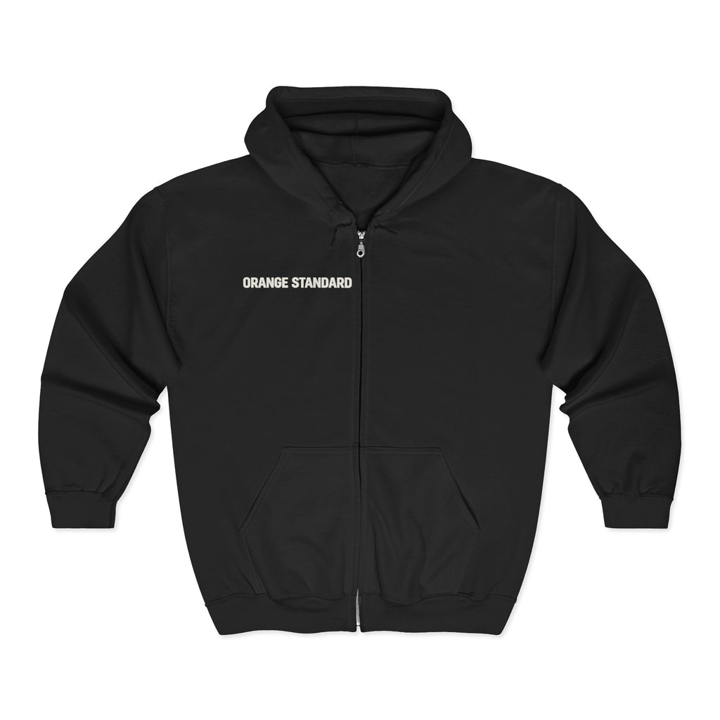 Unisex Heavy Blend™ Full Zip Hooded Sweatshirt "Bitcoin Built"