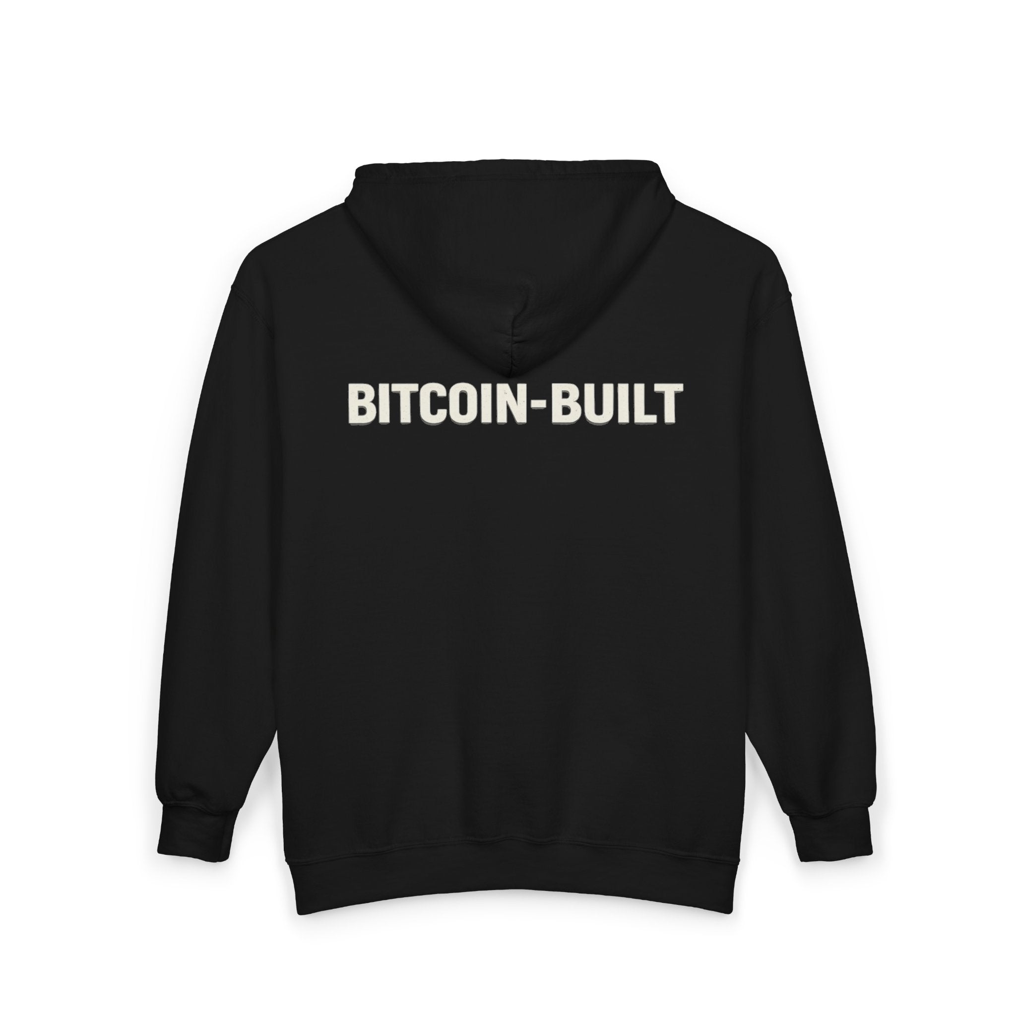 Unisex Heavy Blend™ Full Zip Hooded Sweatshirt "Bitcoin Built"