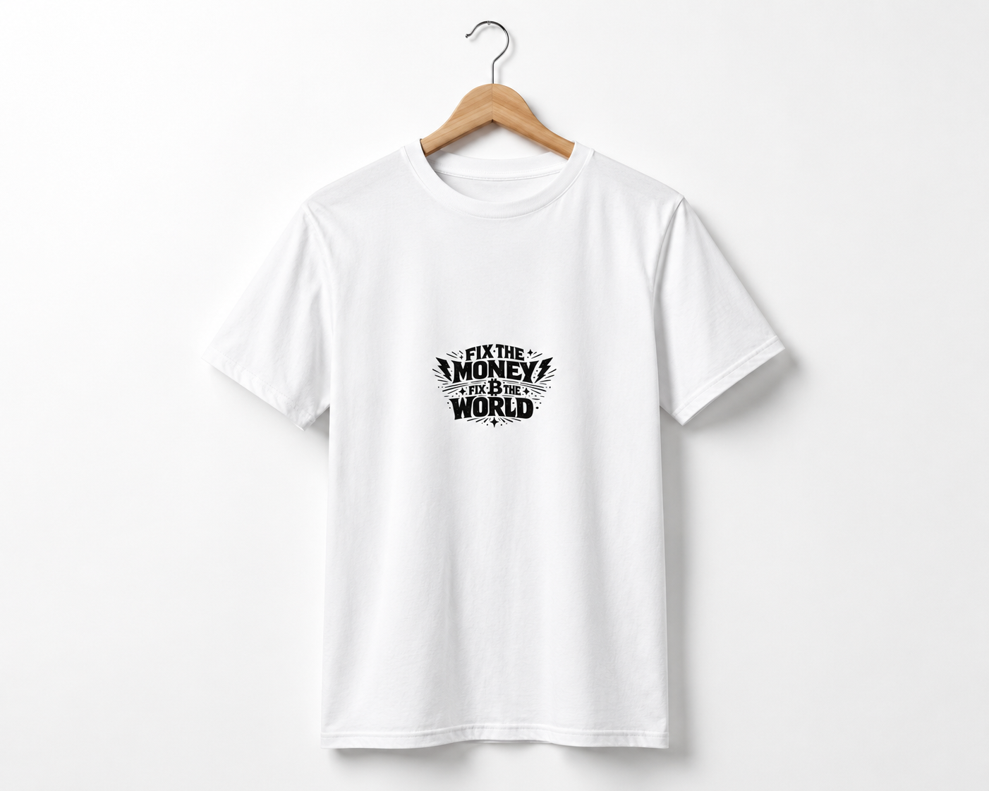 Fix The Money Fix The World – Organic Cotton T-Shirt